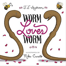 Book cover: Worm Loves Worm