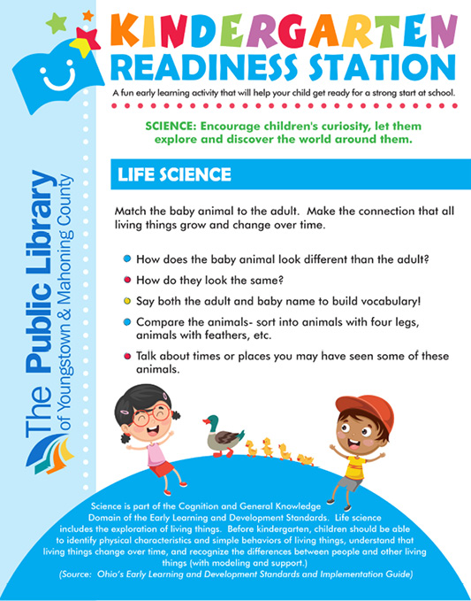 Figure 3. Kindergarten Readiness Station Sign
