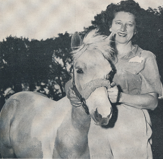 In 1948,Marguerite Henry brought Misty, the subject of her Newbery Honor Book, to ALA