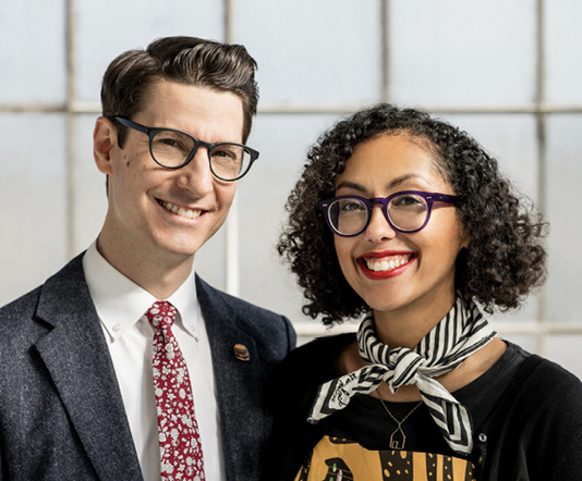 Jessixa and Aaron Bagley