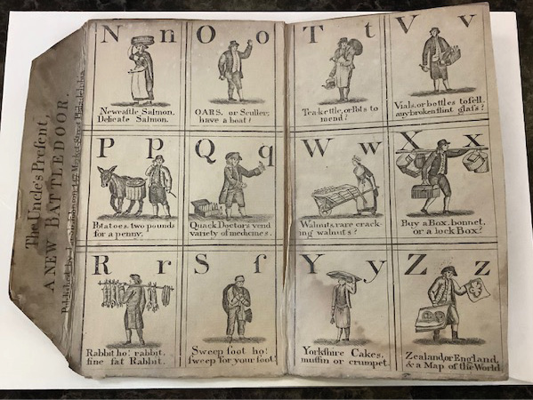 The Uncle’s Present: A New Battledoor (Philadelphia: Jacob Johnson, 1810).