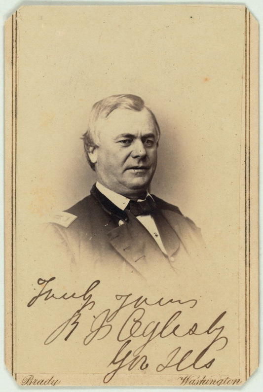 Carte de Visite featuring Richard James Oglesby