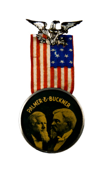 Figure 2. Palmer/Buckner Political Photo Ribbon 1896.