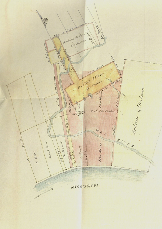 Image 1. John Minor’s claim. Transcript of Record, 1833, v.2