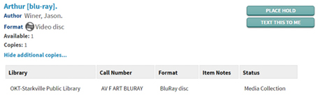 Example of GMD that Clarifies Format Icon Information