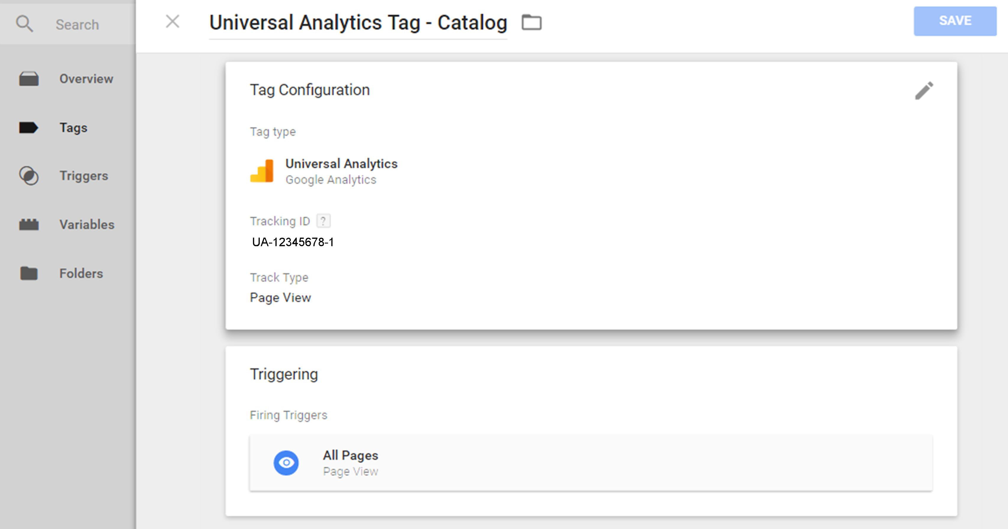 Universal analytics tag, Google Tag Manager, University of Colorado Colorado Springs