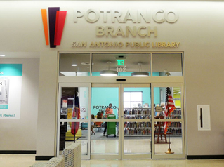 The Potranco Branch Library is the 29th location in the Library’s citywide footprint. This unique and innovative space offers access to a dynamic family of services and resources and is serving as a prototype for possible future joint partnerships.