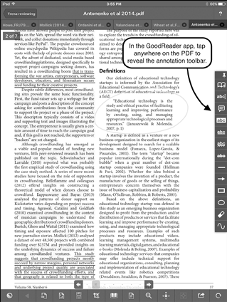 Annotated PDF in GoodReader