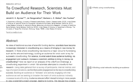 science literature review format