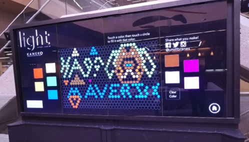 Figure 11. Interactive KANEKO Light exhibition marketing.