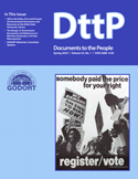 Cover: DttP vol. 52, no. 1 (Spring 2024)