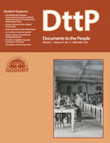 Cover image: Documents to the People vol. 50, no. 4 (Winter 2022)